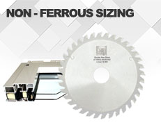 Saw blade for Non-Ferrous Sizing