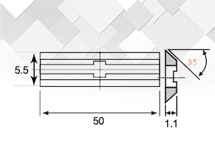 50x5.5x1.1